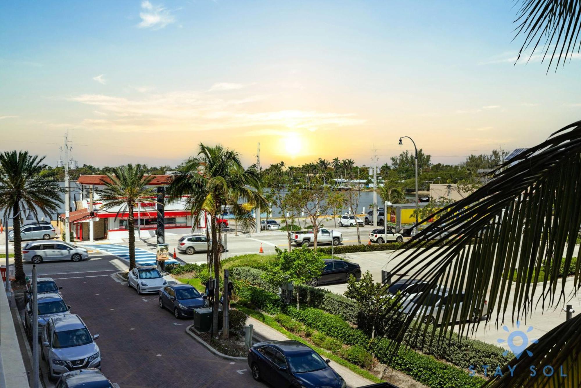 Rooftop Pool - Hollywood Beach Boardwalk Daire Dış mekan fotoğraf