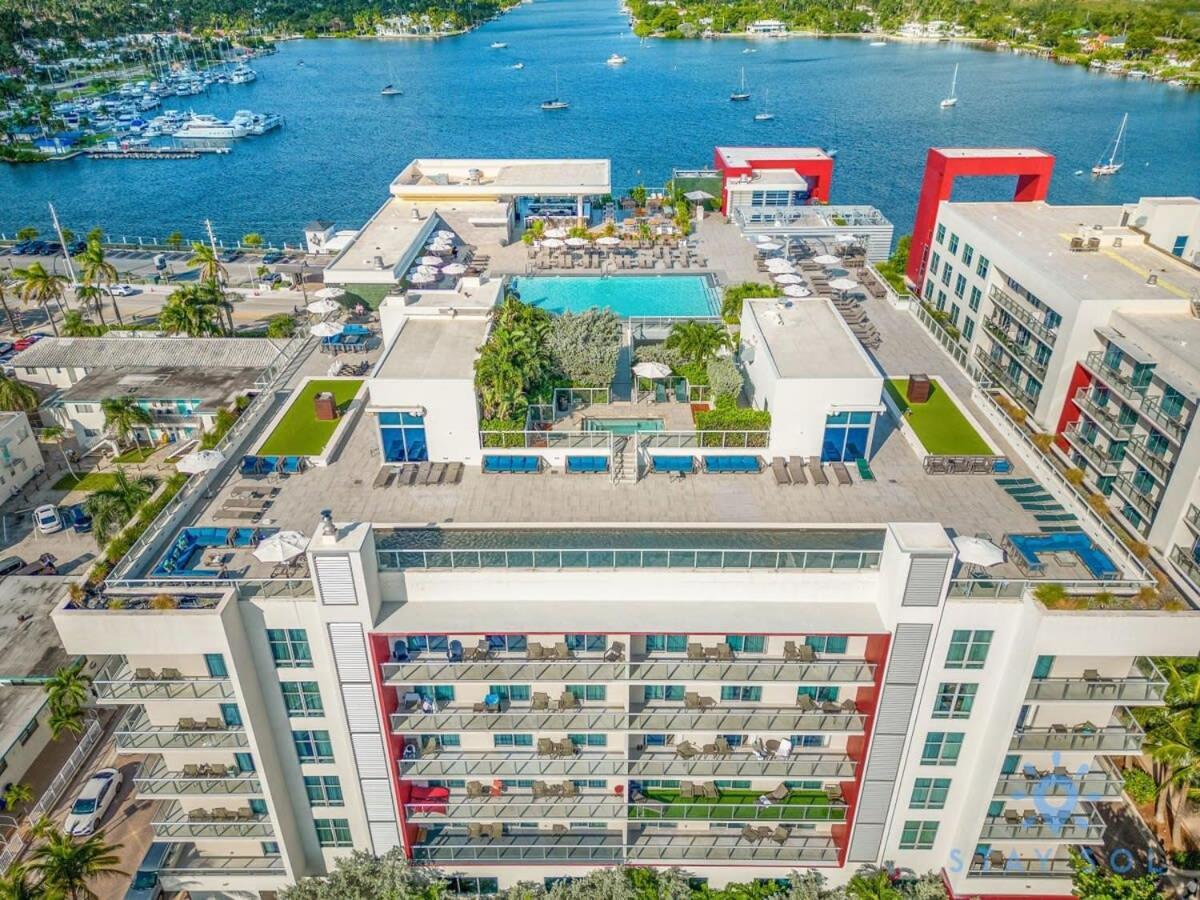 Rooftop Pool - Hollywood Beach Boardwalk Dış mekan fotoğraf