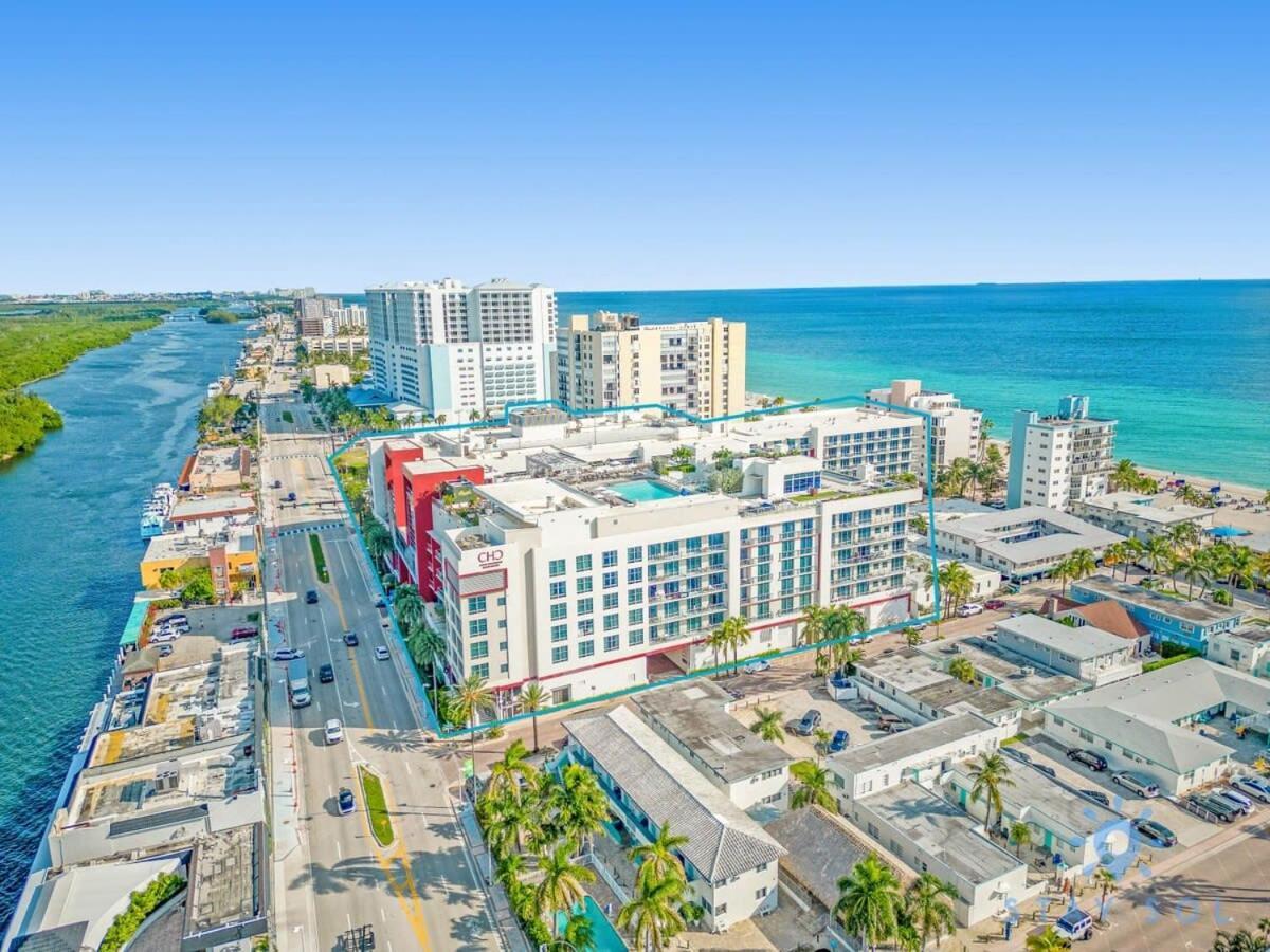 Rooftop Pool - Hollywood Beach Boardwalk Daire Dış mekan fotoğraf