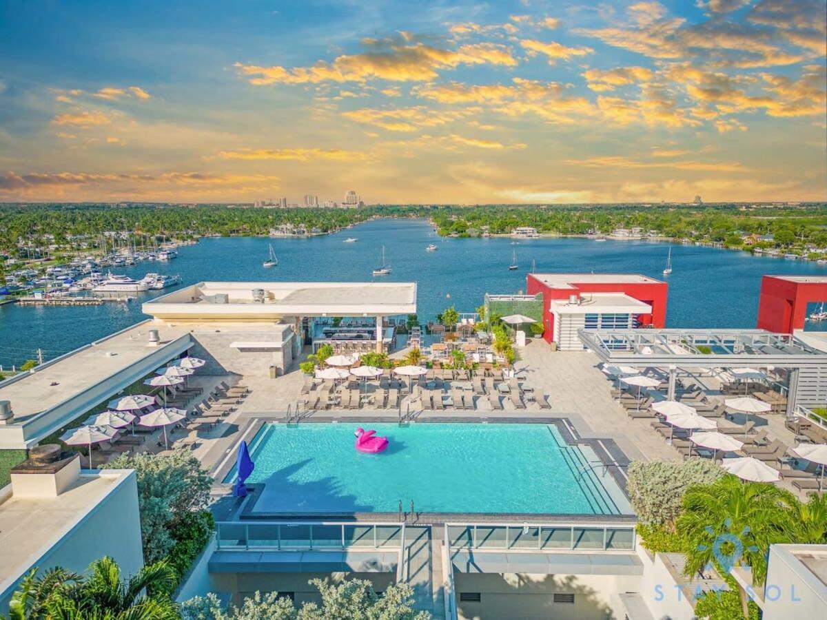 Rooftop Pool - Hollywood Beach Boardwalk Dış mekan fotoğraf
