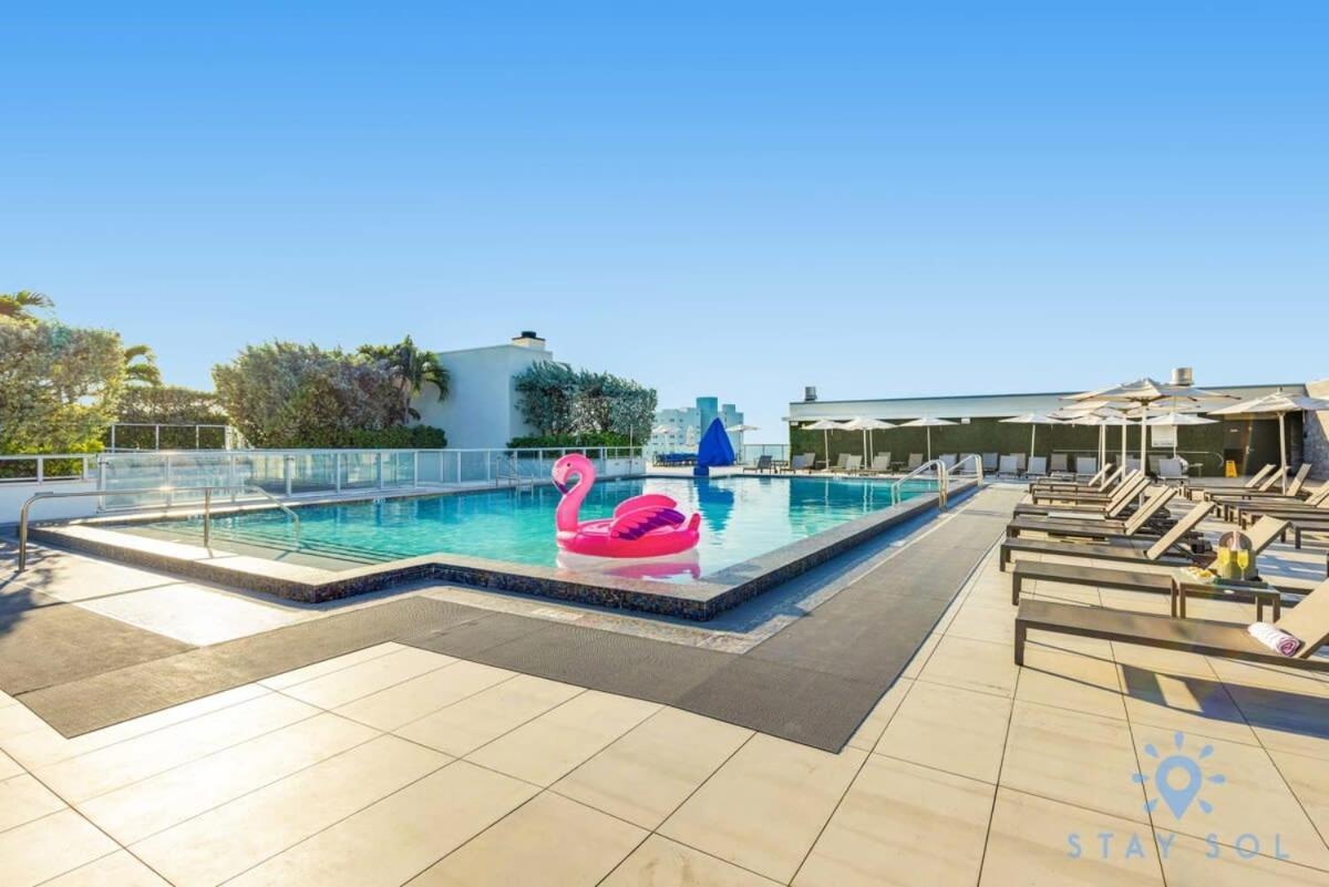 Rooftop Pool - Hollywood Beach Boardwalk Daire Dış mekan fotoğraf