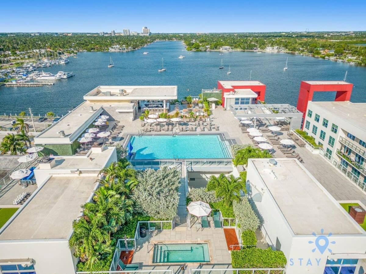 Rooftop Pool - Hollywood Beach Boardwalk Daire Dış mekan fotoğraf