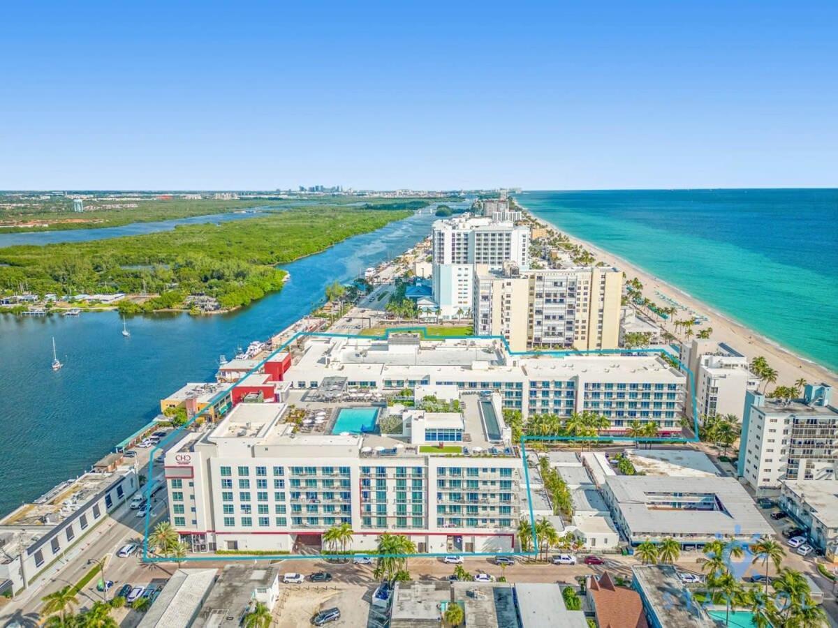 Rooftop Pool - Hollywood Beach Boardwalk Daire Dış mekan fotoğraf