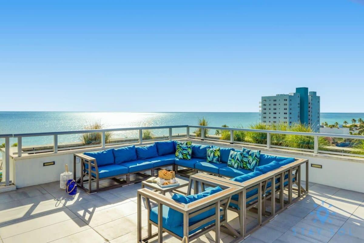 Rooftop Pool - Hollywood Beach Boardwalk Daire Dış mekan fotoğraf